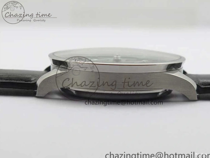 MIROTIME 0410 Elegant Portuguese IW371615 ZF 1:1 Best Edition SS Green Dial on Black Leather Strap A96355 V 7081